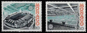 Монако, 1987, Европа, Архитектура, Стадионы, 2 марк